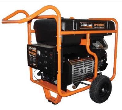 Recalled Generac GP15000E Portable Generator
