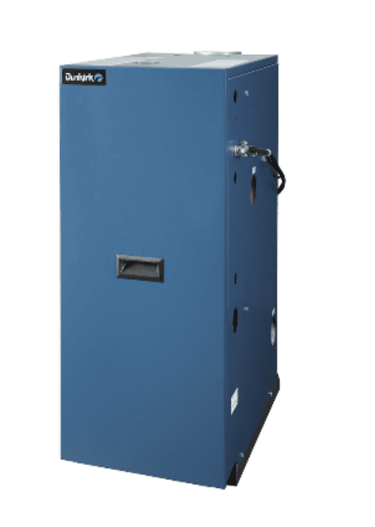 Recalled Dunkirk gas-fired hot water residential boiler