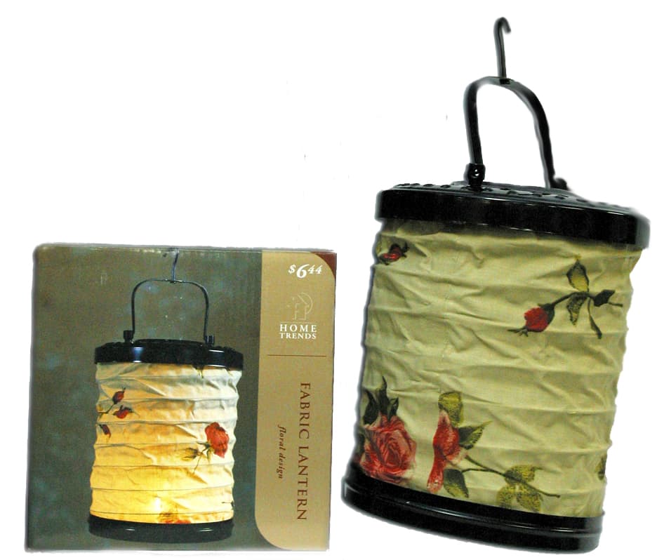 Recalled Fabric Lantern