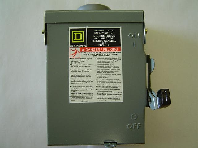 Recalled Safety Switch