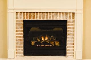 Decorative Fireplace Using Recalled Valve