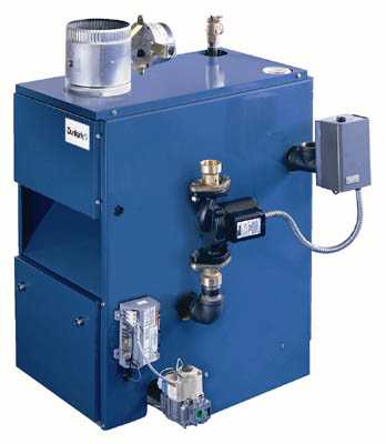 Recalled gas-fired boiler